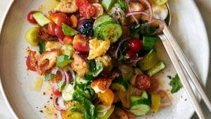 Prânz sănătos mediteranean