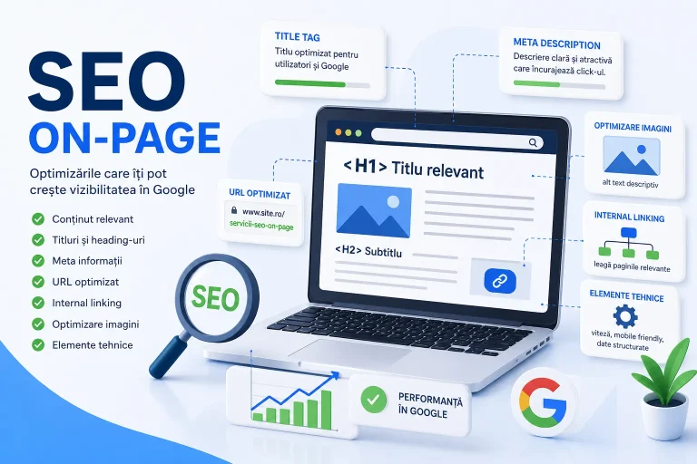 SEO On-Page: ce optimizări pot schimba performanța unui site în Google? SEO On Page